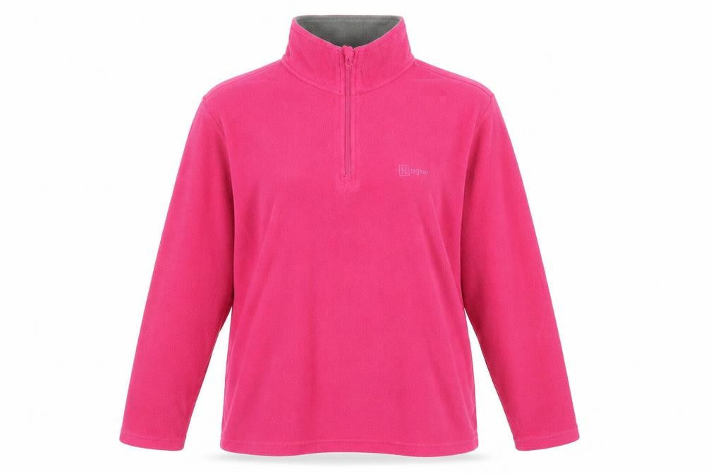 Womens UK 14 Regular Hi Gear Pink Pullover Sweatshirt