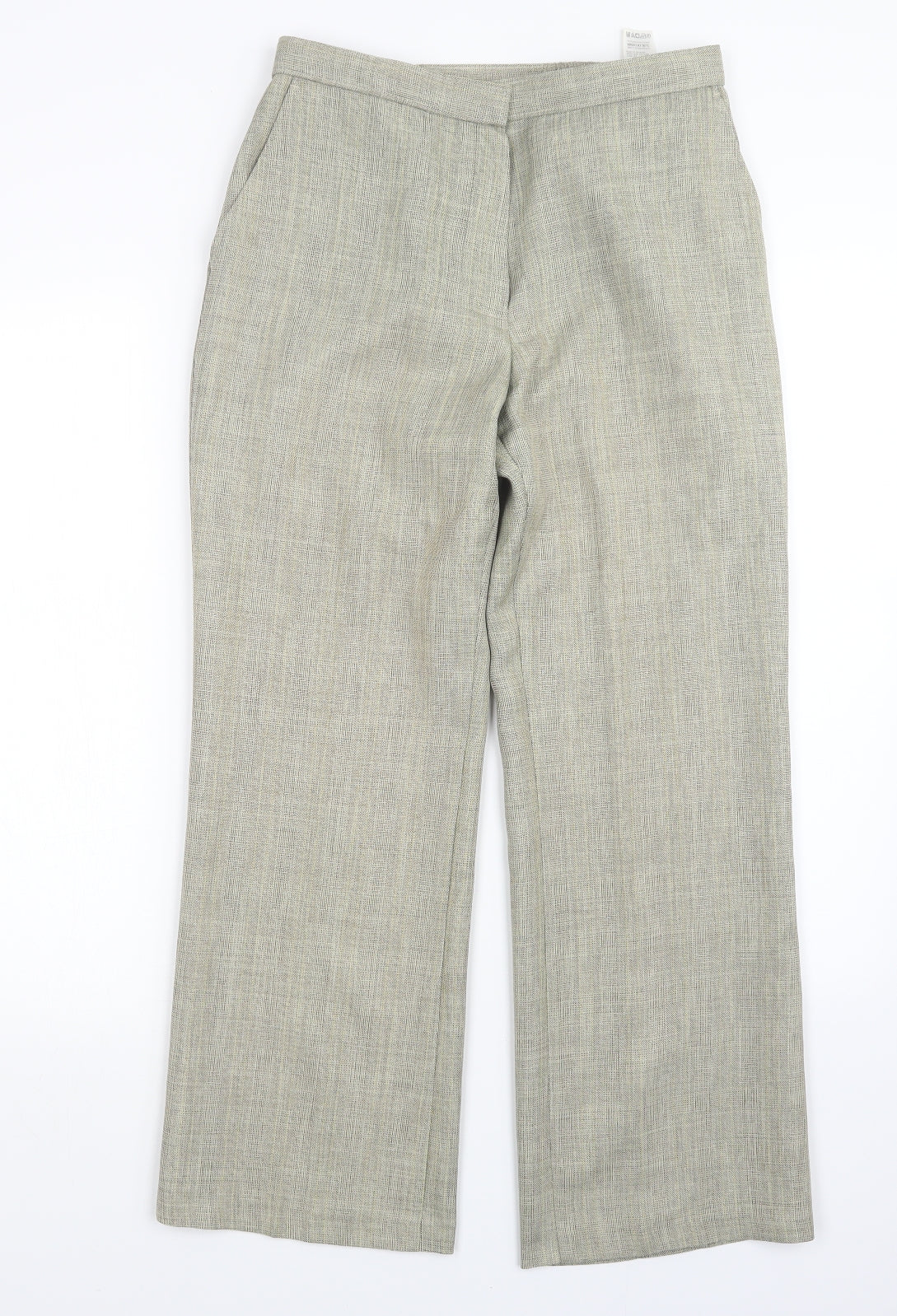 Marks and Spencer Womens Green   Trousers  Size 10 L26.5 in