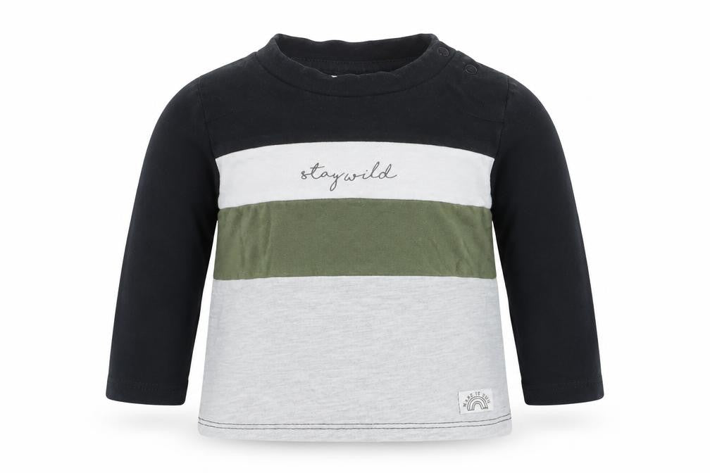 F&F Boys Black   Basic T-Shirt Size 0-3 Months