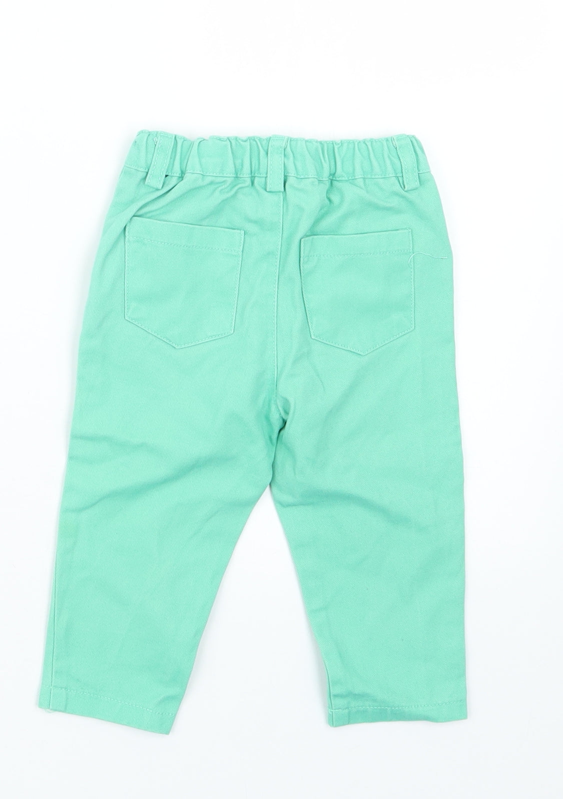 Pep&Co Girls Green   Cargo Jeans Size 9-12 Months