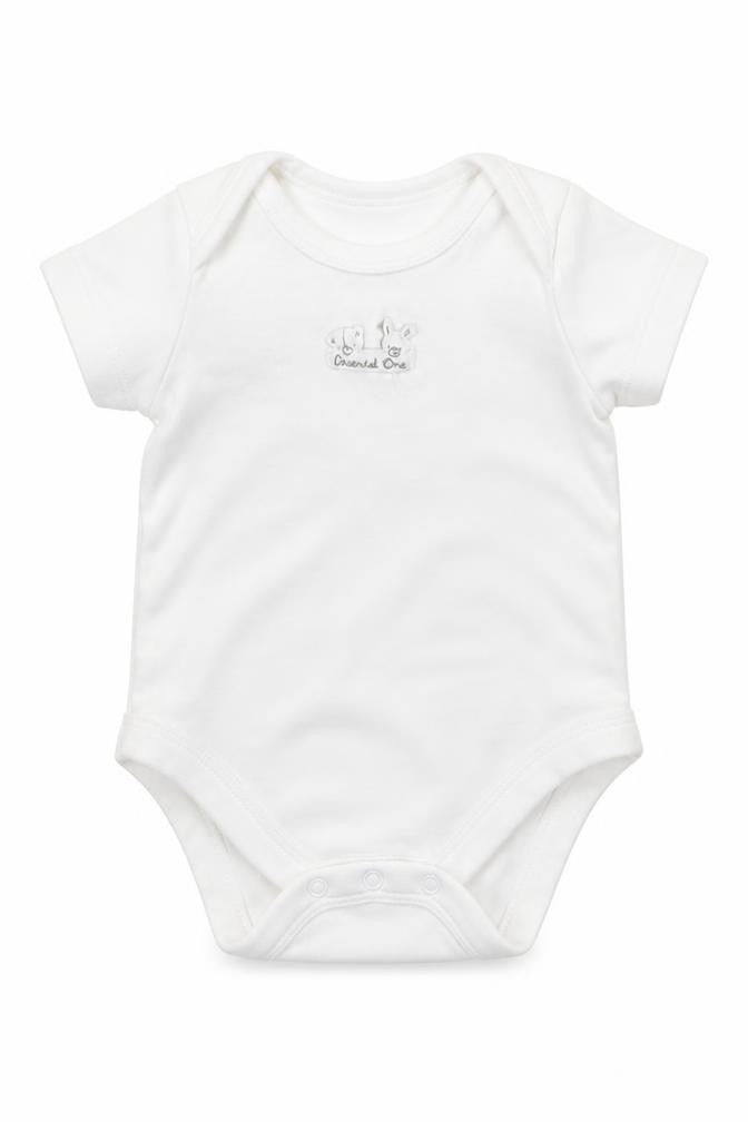 The Essential One Baby White   Babygrow One-Piece Size 0-3 Months