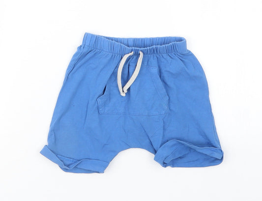 Matalan Boys Blue   Cropped Trousers Size 12-18 Months