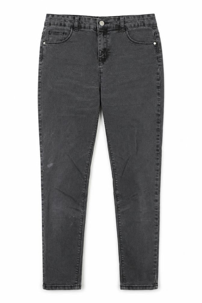 Denim Co Girls Grey  Denim Skinny Jeans Size 13-14 Years