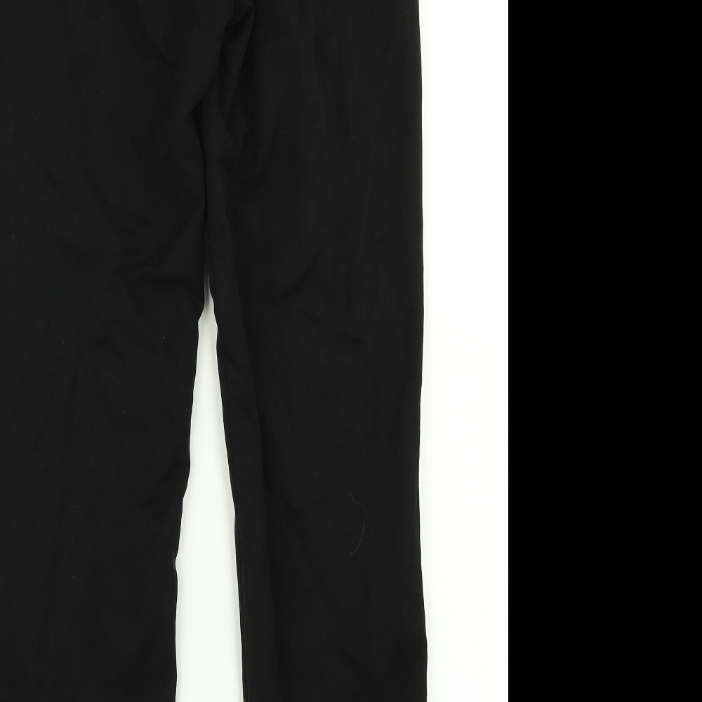 Papaya Womens Black   Dress Pants Trousers Size 8 L26 in