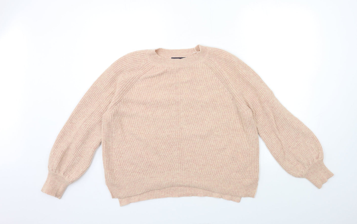 Marks and Spencer Womens Pink  Knit Pullover Jumper Size M