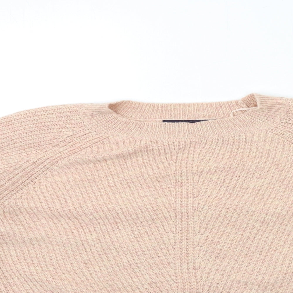 Marks and Spencer Womens Pink  Knit Pullover Jumper Size M