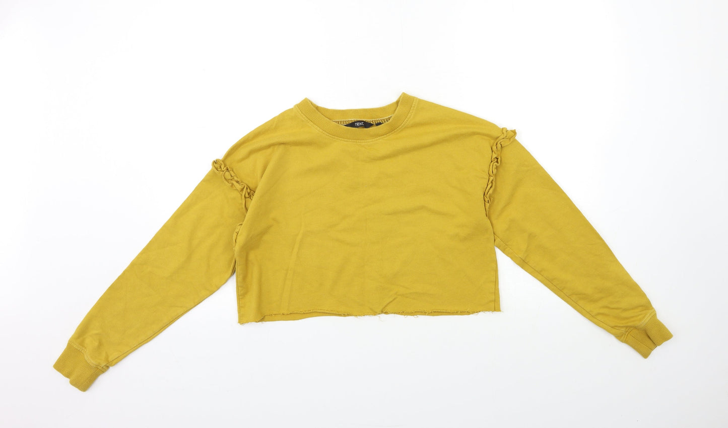 NEXT Womens Yellow   Pullover Jumper Size 8