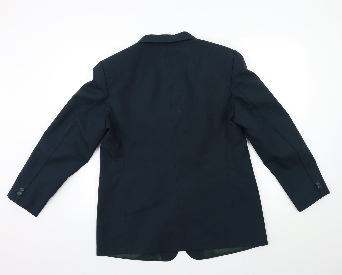 Preworn Mens Blue   Jacket Suit Jacket Size 38