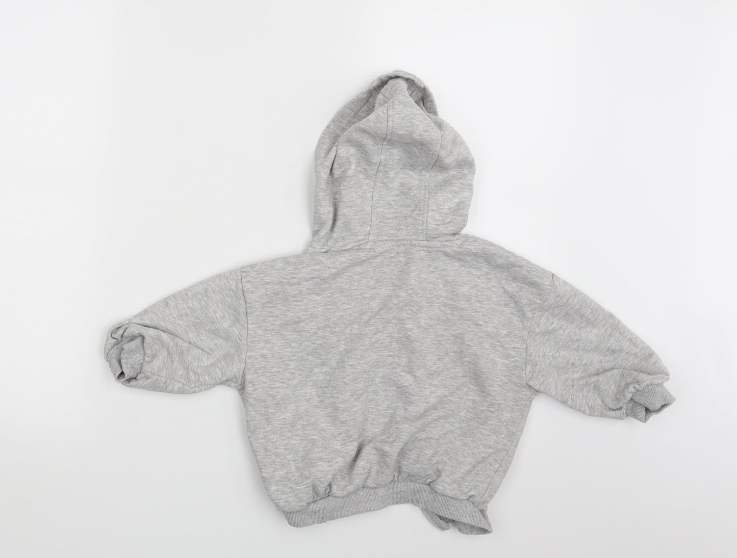 George Girls Grey   Full Zip Jumper Size 24 Months