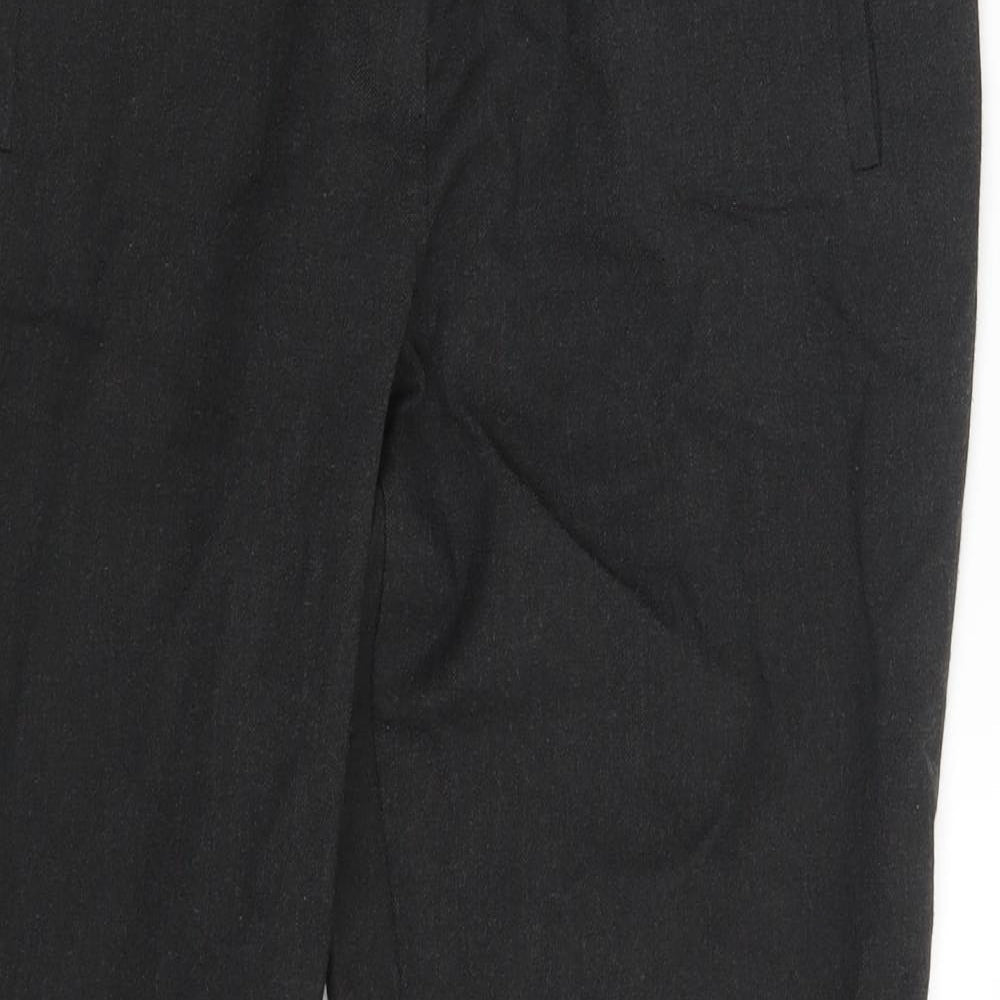 M&S Womens Black   Trousers  Size 12 L27 in