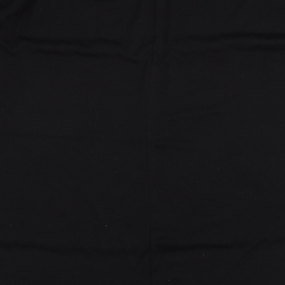 Femme Collection Womens Black  Knit Pullover Jumper Size L