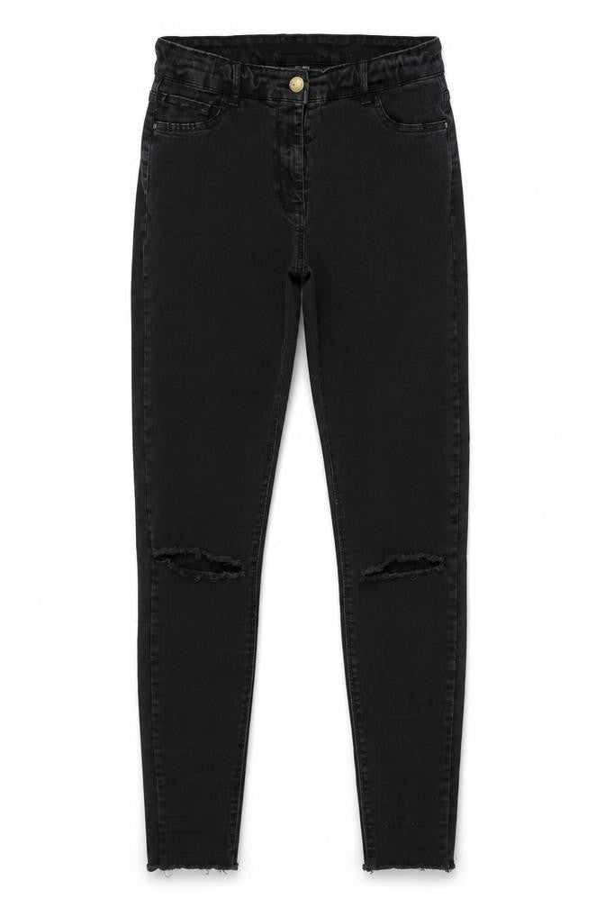 Very Womens Black  Denim Skinny Jeans Size 10 L26 in