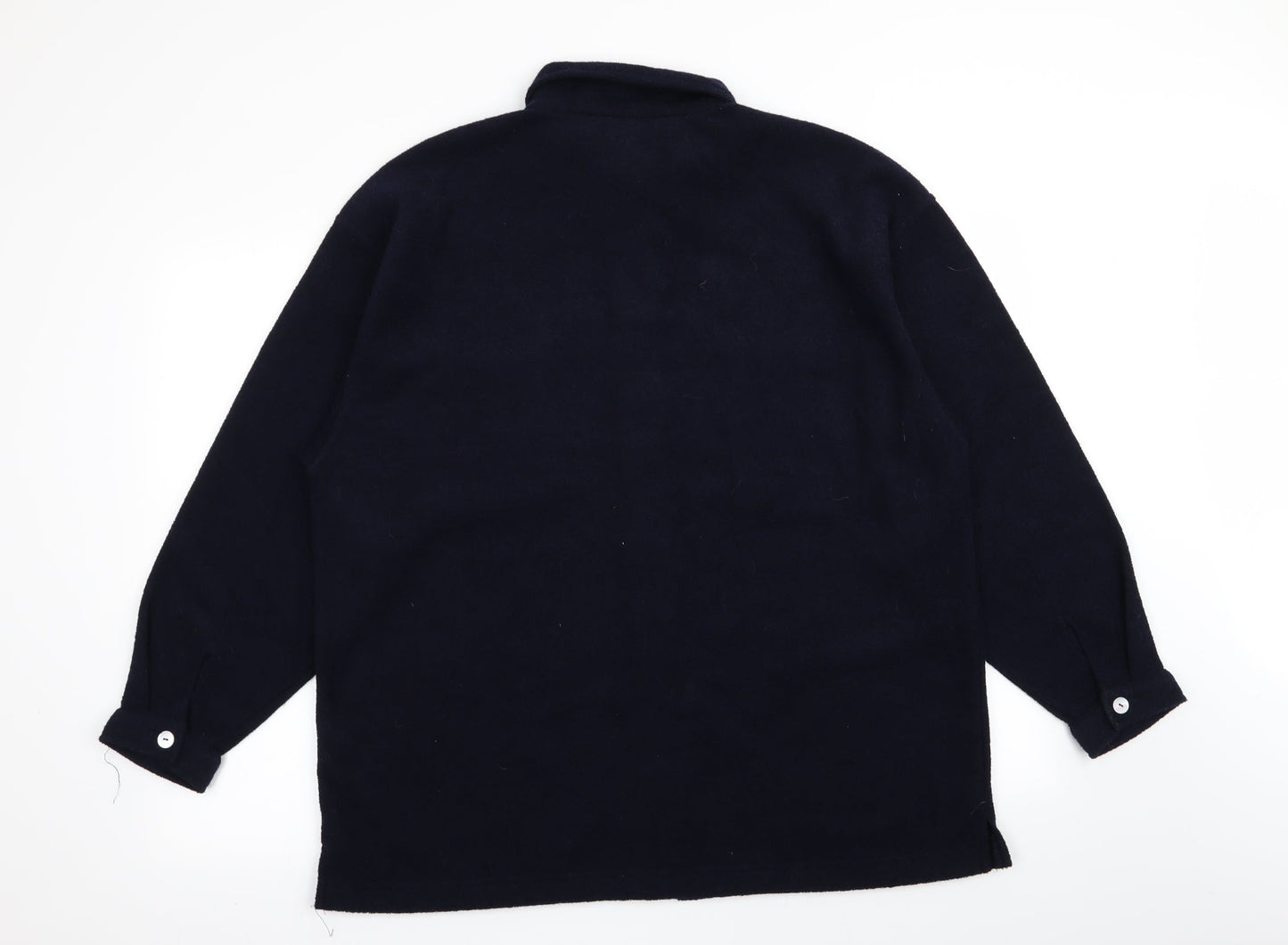 BHS Womens Blue   Overcoat Coat Size 16