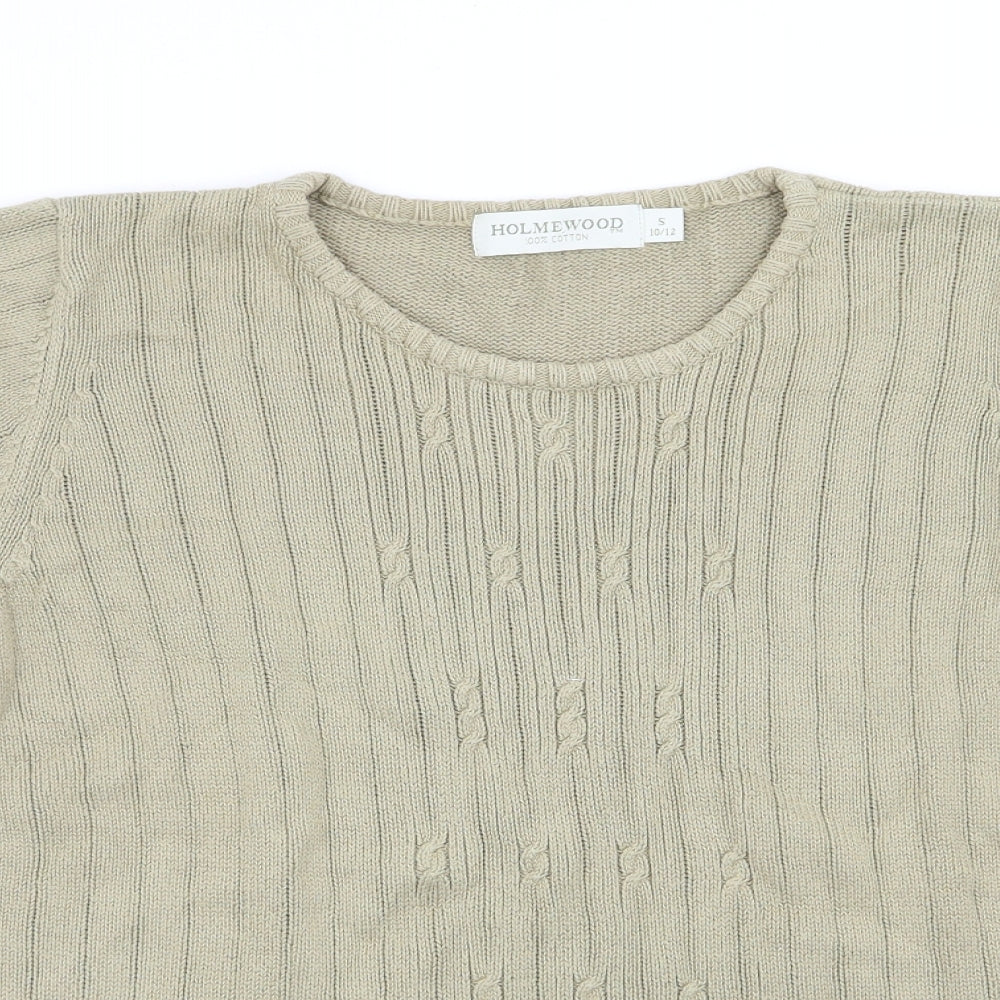 holmewood Womens Green   Pullover Jumper Size 10
