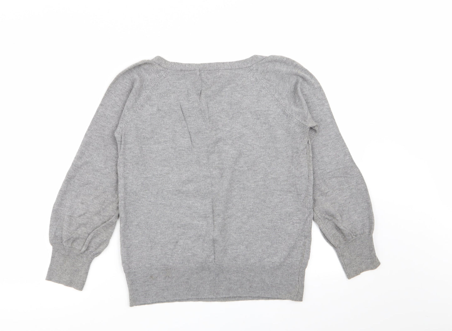 M&S Womens Grey   Pullover Jumper Size 12
