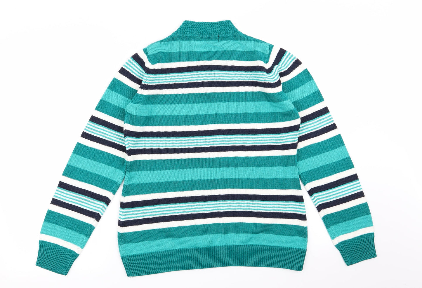 isle Womens Multicoloured Striped  Pullover Jumper Size S  - size 10-12