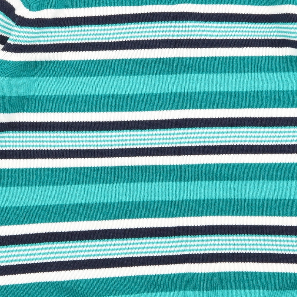 isle Womens Multicoloured Striped  Pullover Jumper Size S  - size 10-12