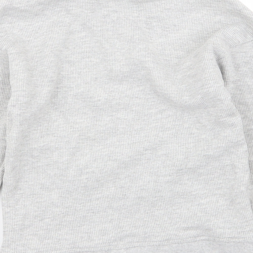 Asda George Boys Grey   Pullover Jumper Size 5-6 Years