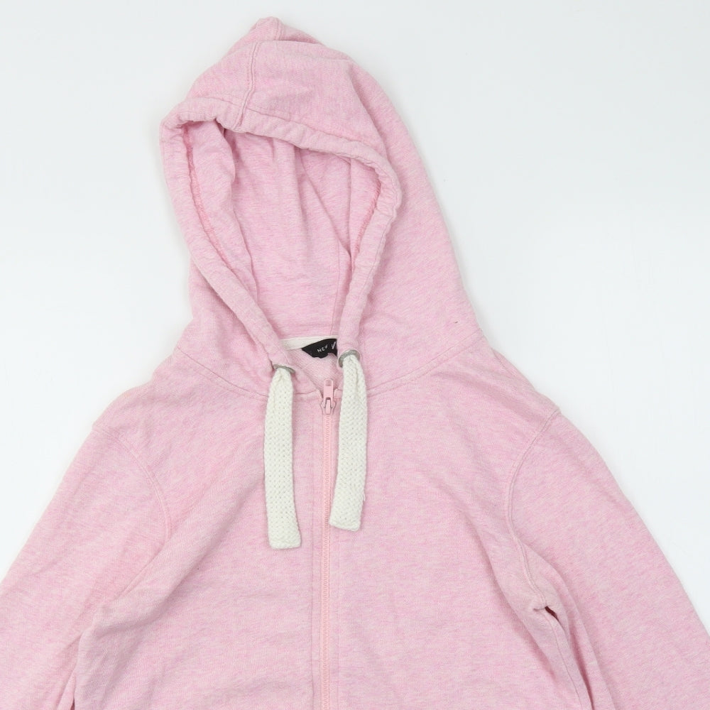 NEW LOOK  Womens Pink Paisley  Full Zip Jumper Size 10
