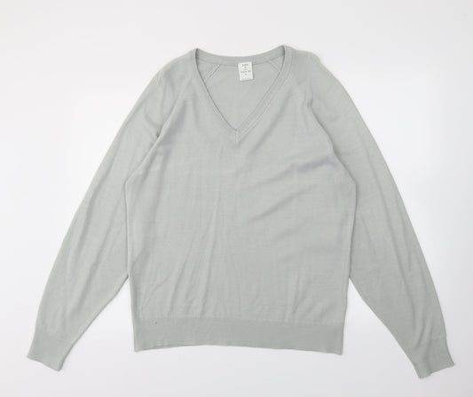 Asdale Mens Blue   Pullover Sweatshirt Size S