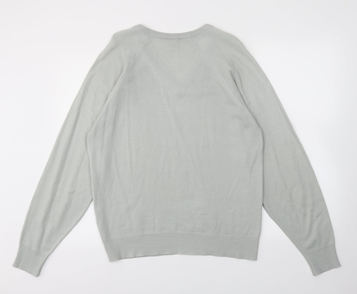 Asdale Mens Blue   Pullover Sweatshirt Size S