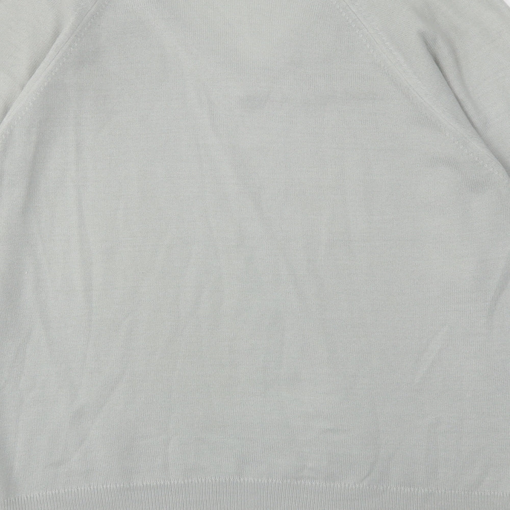 Asdale Mens Blue   Pullover Sweatshirt Size S