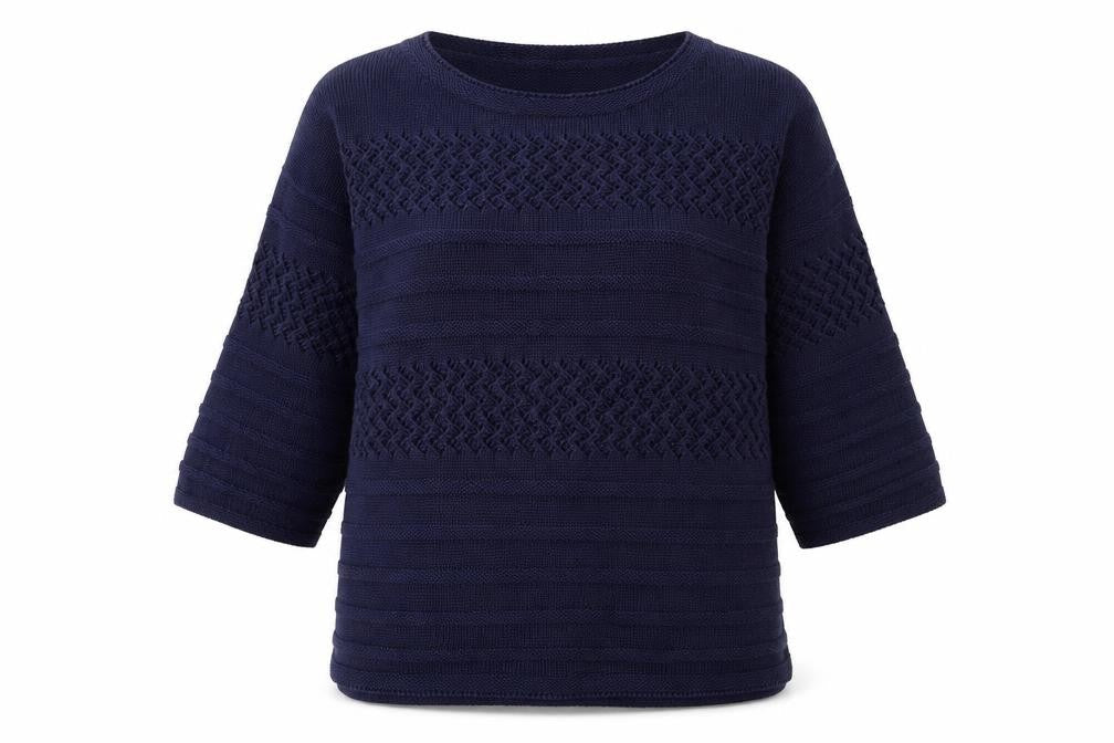 Bonmarché Womens Blue Pullover Jumper Size S