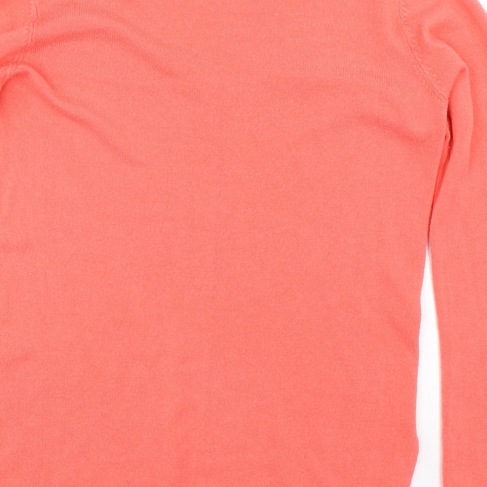 Primark Womens Orange   Pullover Jumper Size 10