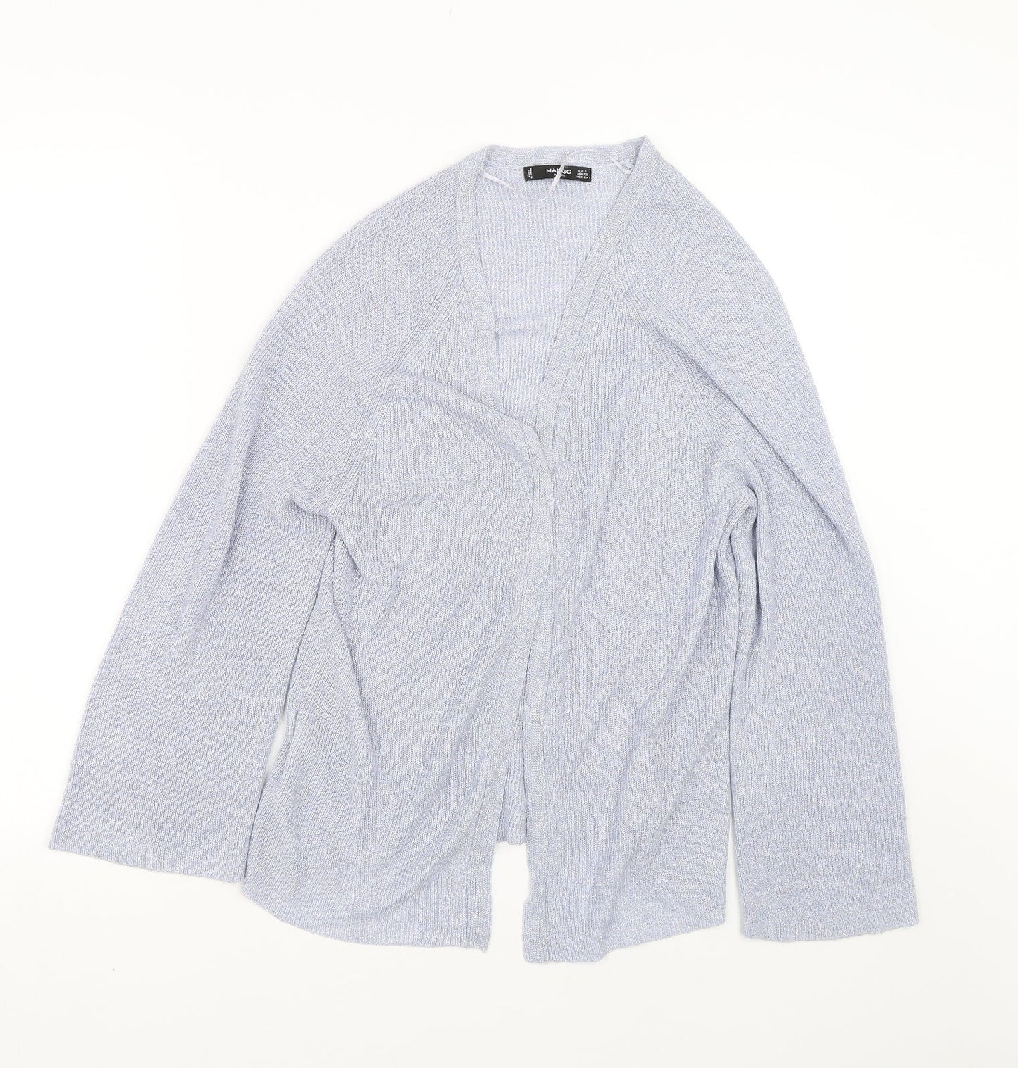 Mango Womens Blue   Cardigan Jumper Size S