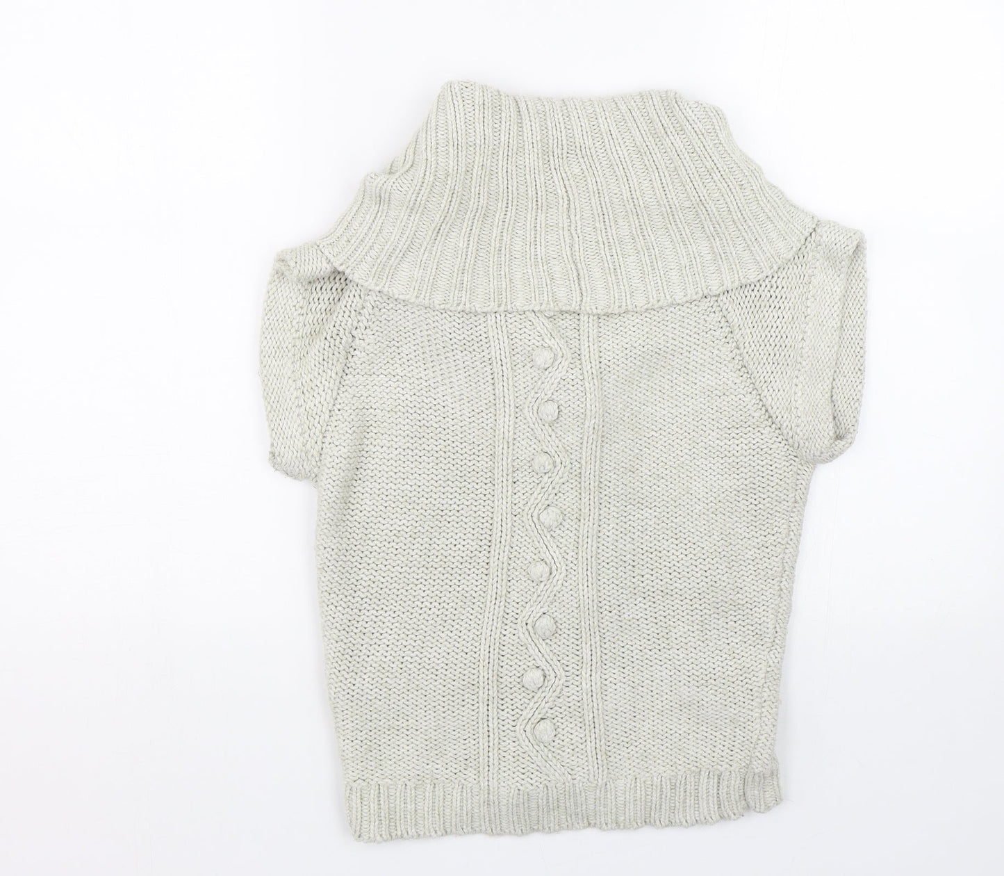 Topshop Womens Beige   Cardigan Jumper Size 10