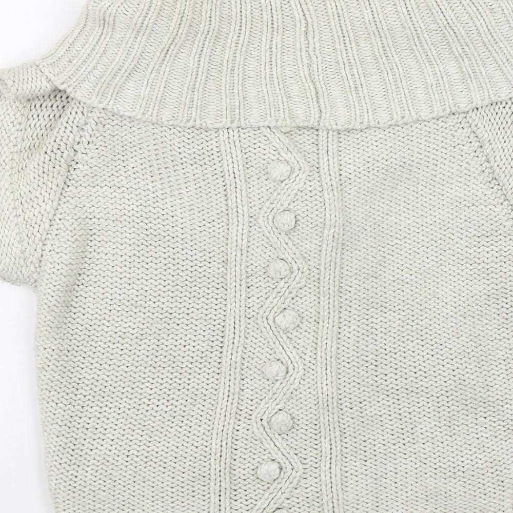 Topshop Womens Beige   Cardigan Jumper Size 10