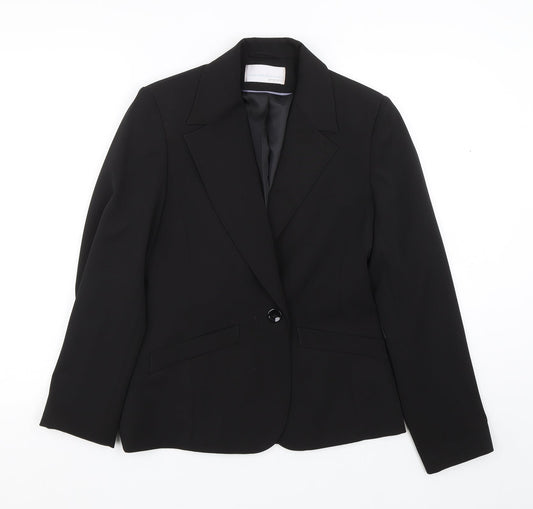 AMARANTO Womens Blue   Jacket Suit Size 10