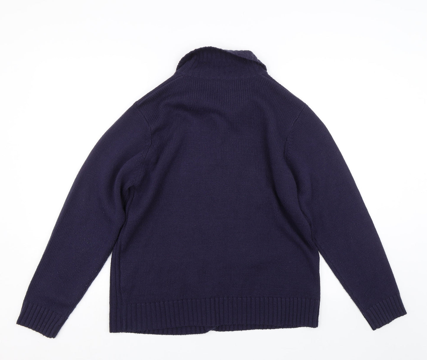 Preworn Womens Blue   Cardigan Jumper Size 16