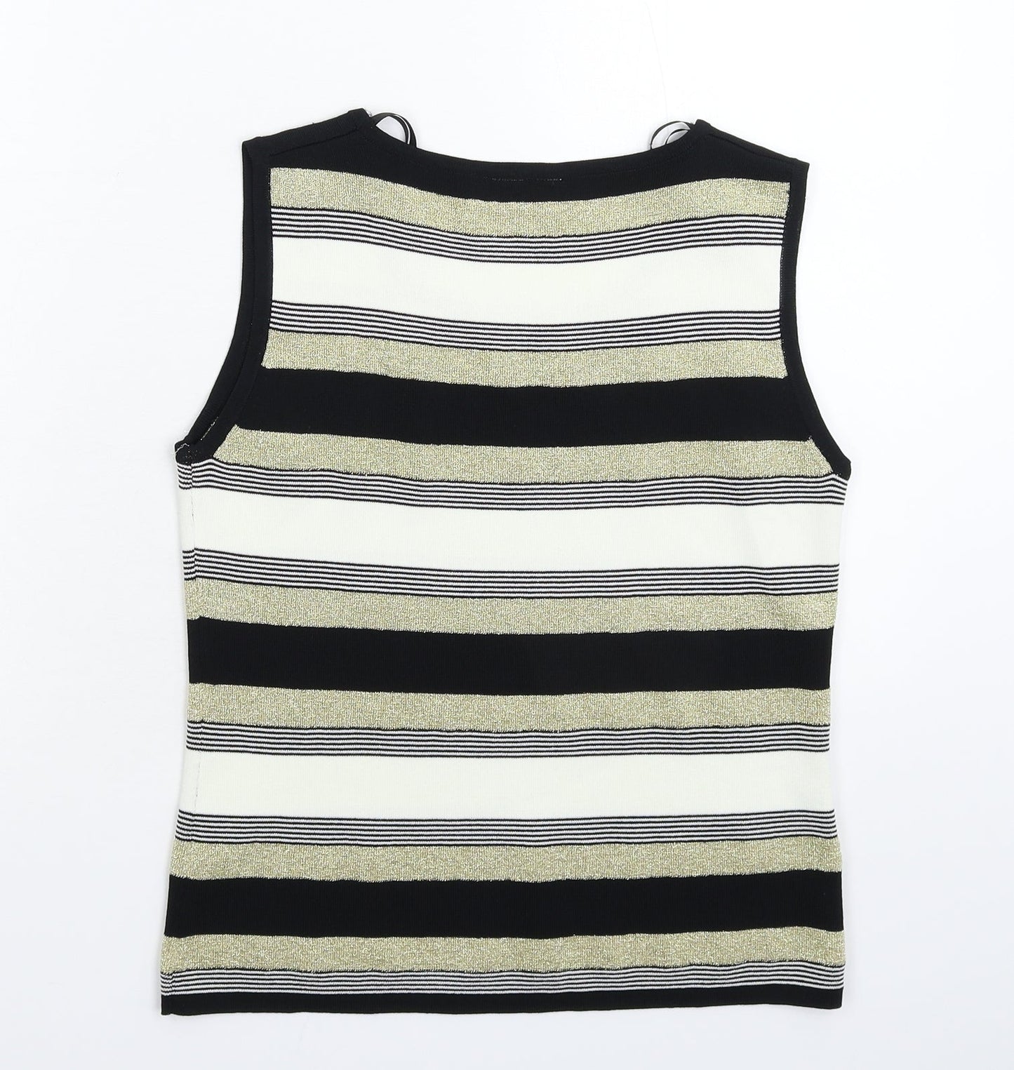 Roman Womens Multicoloured Striped Knit Pullover Jumper Size S