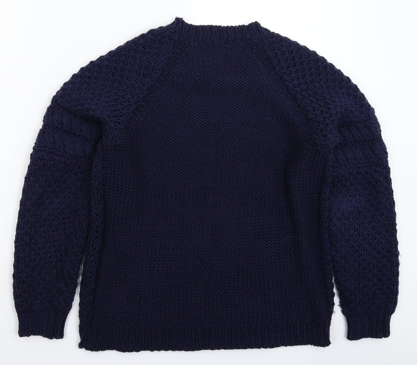 Dorothy Perkins Womens Blue  Knit Pullover Jumper Size 14