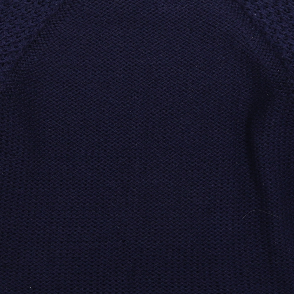 Dorothy Perkins Womens Blue  Knit Pullover Jumper Size 14