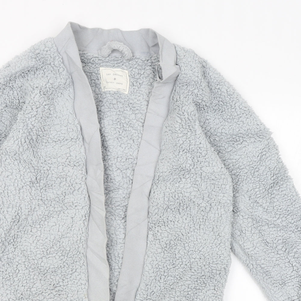 Preworn Womens Grey   Wrap Jumper Size XS
