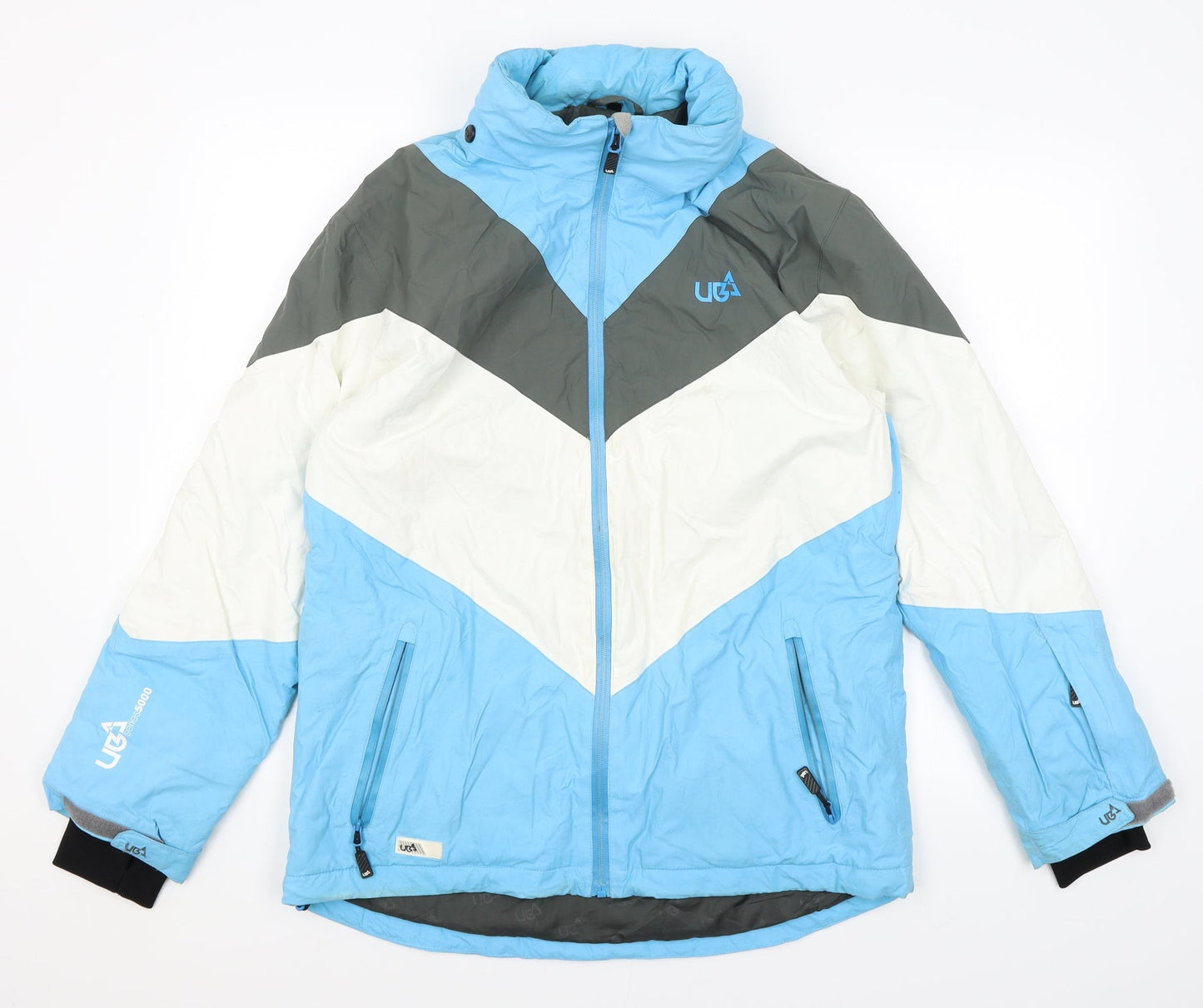 UB Womens Blue   Windbreaker Coat Size S