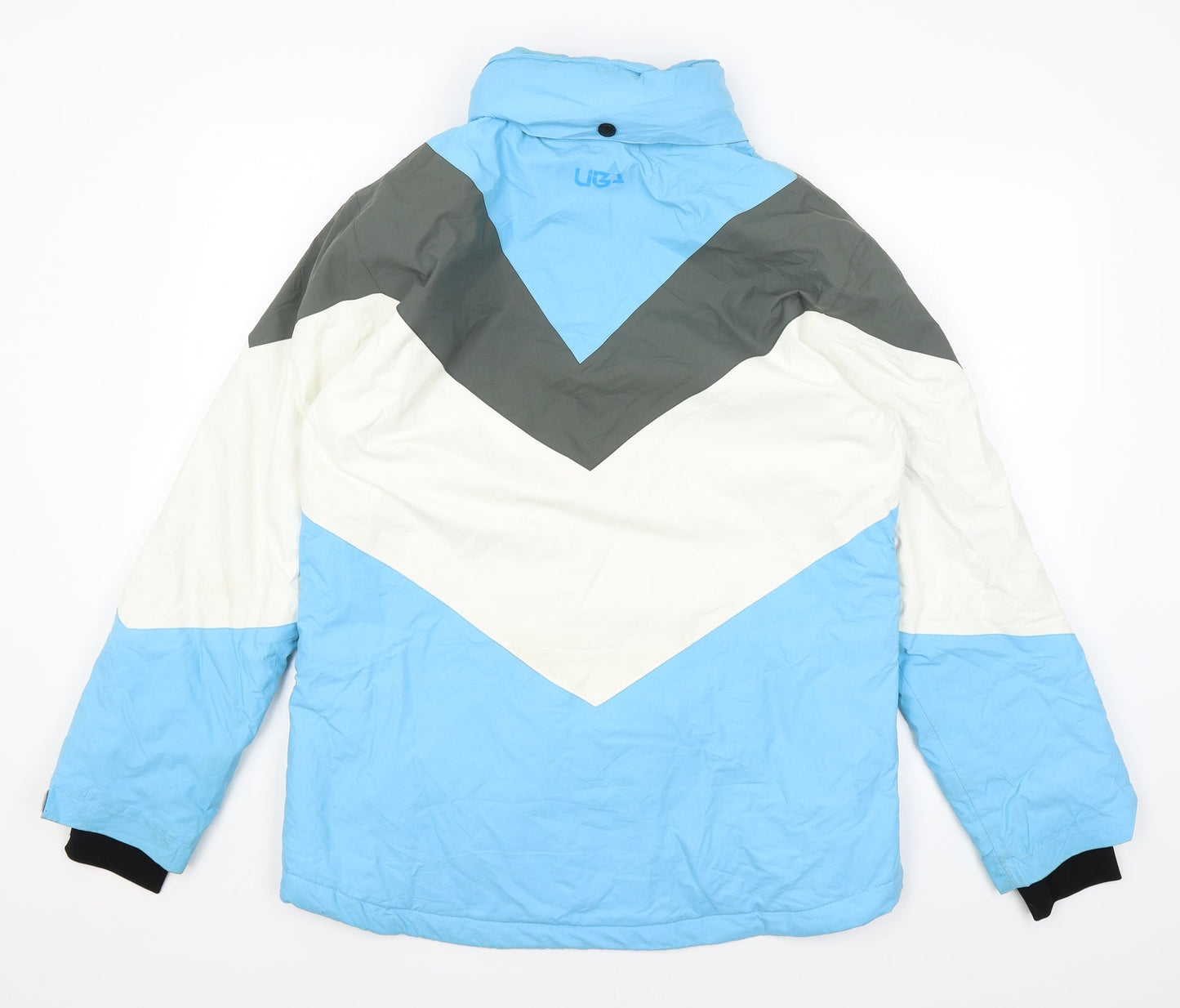 UB Womens Blue   Windbreaker Coat Size S