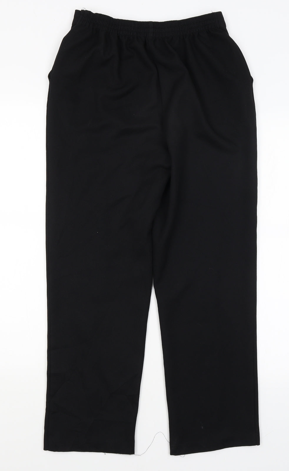 Papaya Womens Black   Trousers  Size 8 L26 in