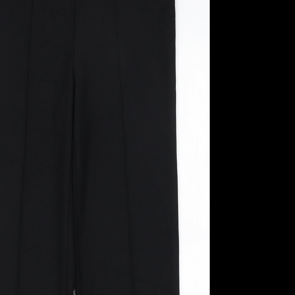 Papaya Womens Black   Trousers  Size 8 L26 in
