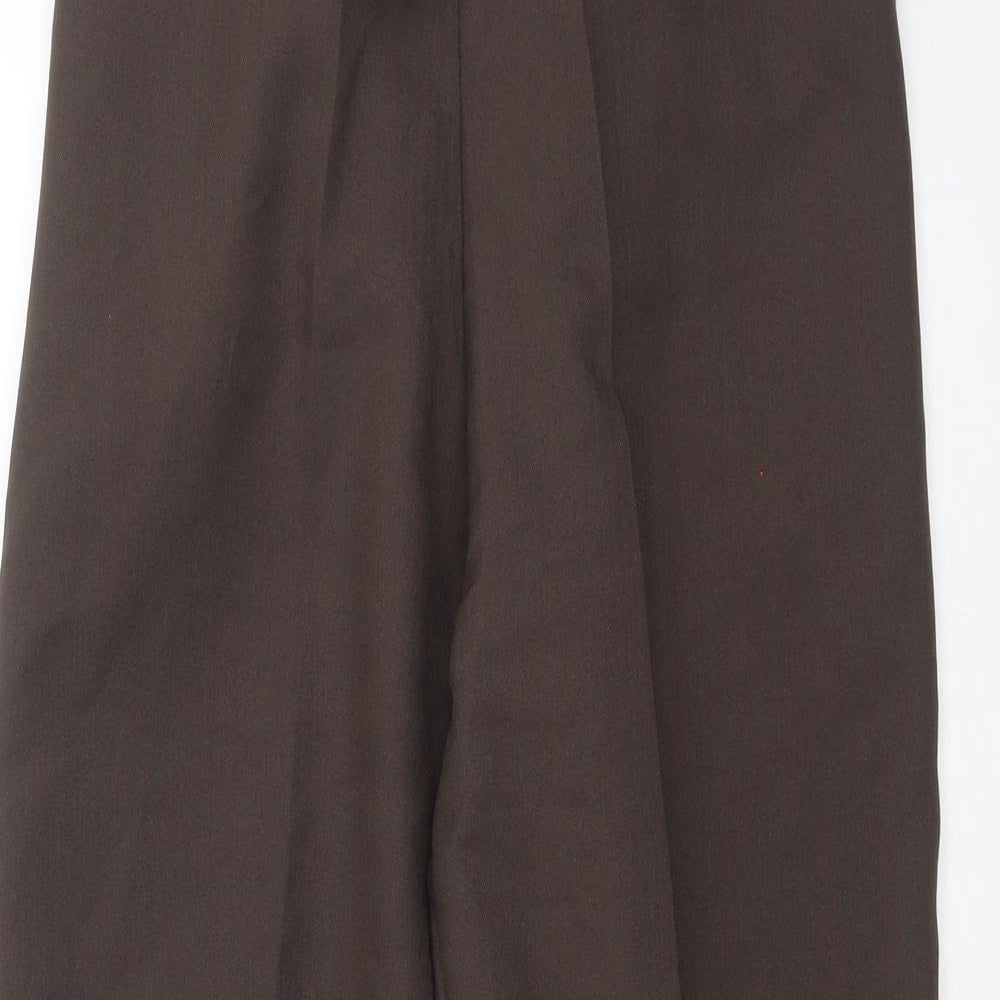 Preworn Womens Brown   Trousers  Size 12 L26 in