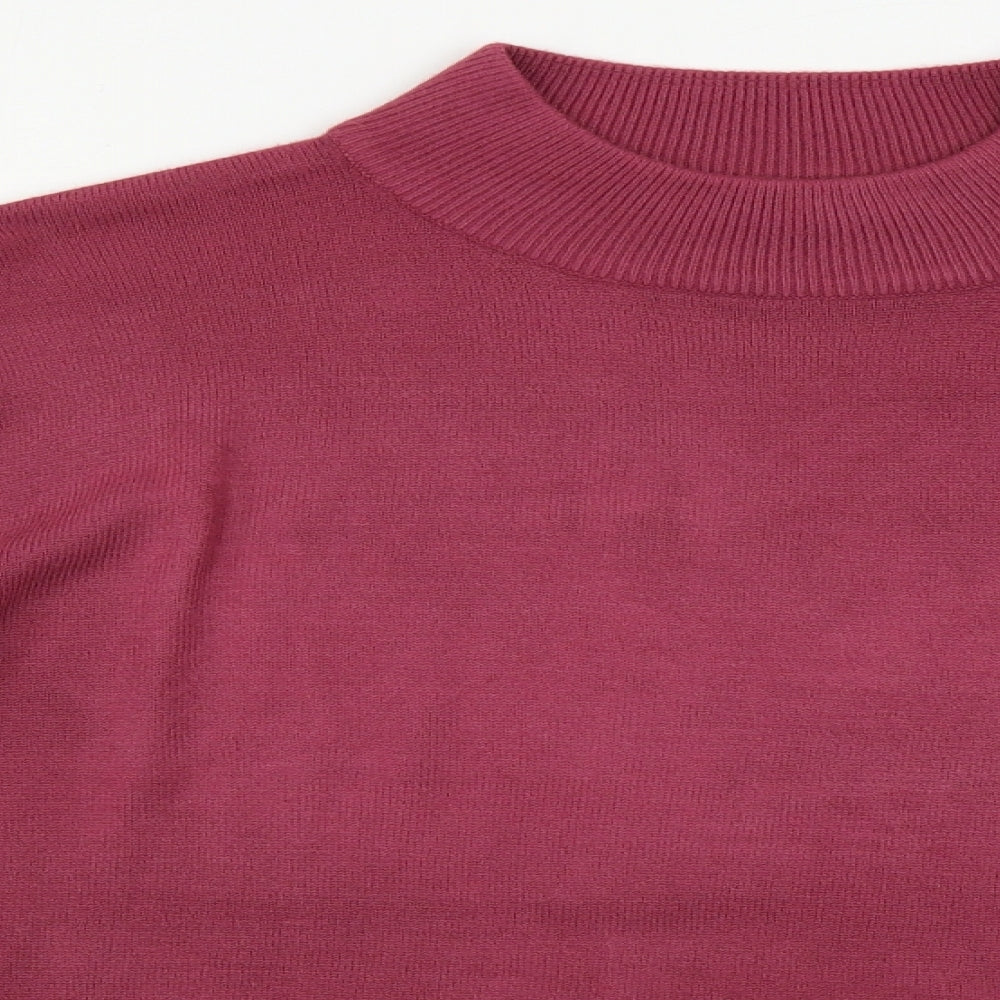 isabella Mens Purple   Pullover Jumper Size S