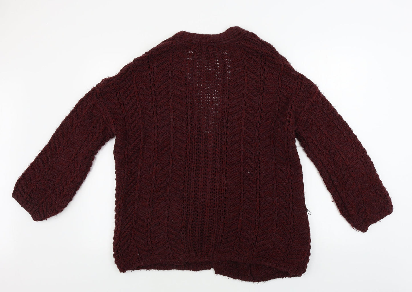 River Island  Womens Purple   Cardigan Jumper Size 10