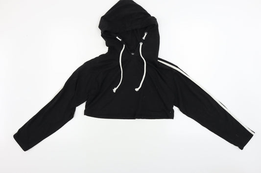 Missguided  Womens Black   Pullover Hoodie Size 14