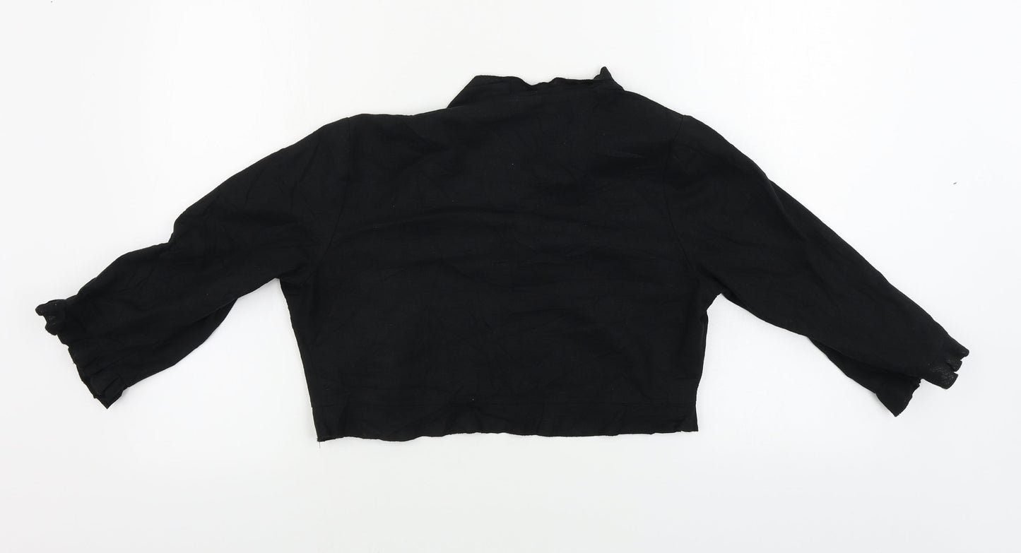 Marks and Spencer  Womens Black   Cardigan Jumper Size 14