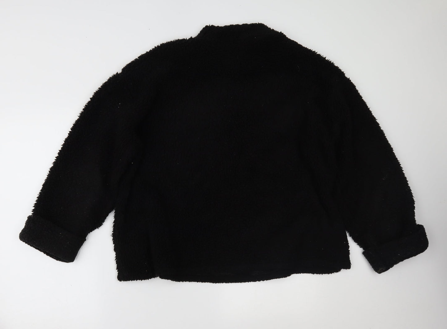 PRETTYLITTLETHING Womens Black   Pullover Jumper Size 10