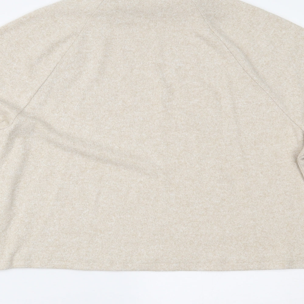 H&M Womens Ivory   Pullover Jumper Size M