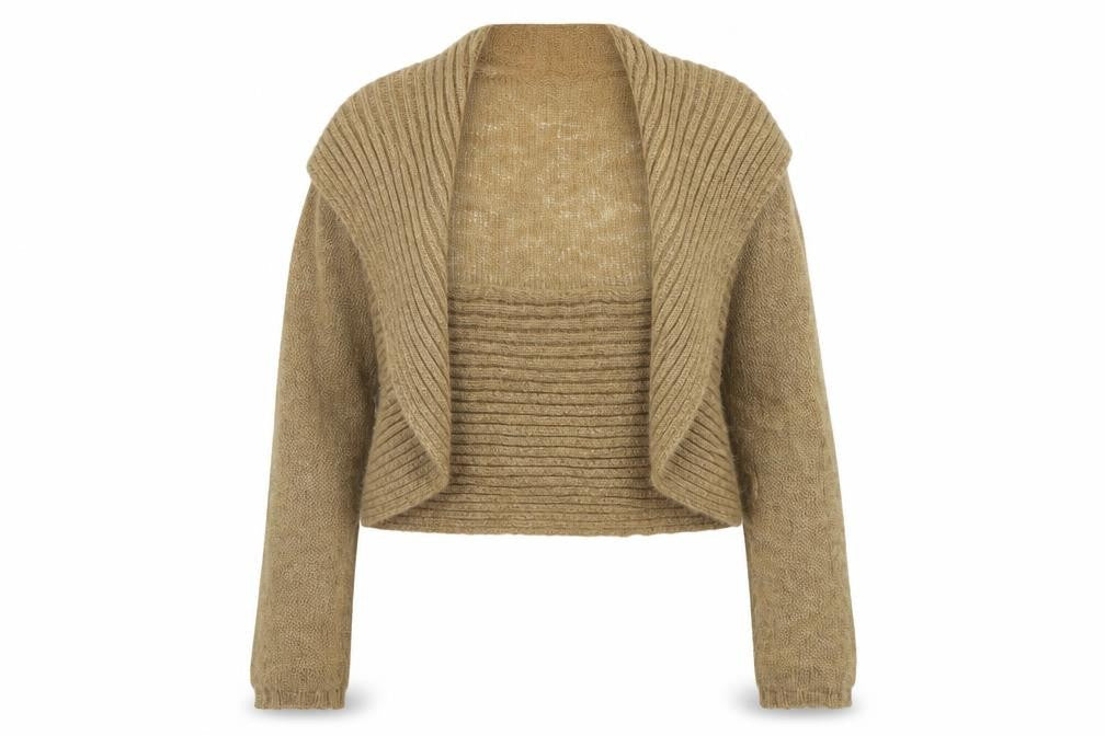 PLANET Womens Beige   Cardigan Jumper Size L