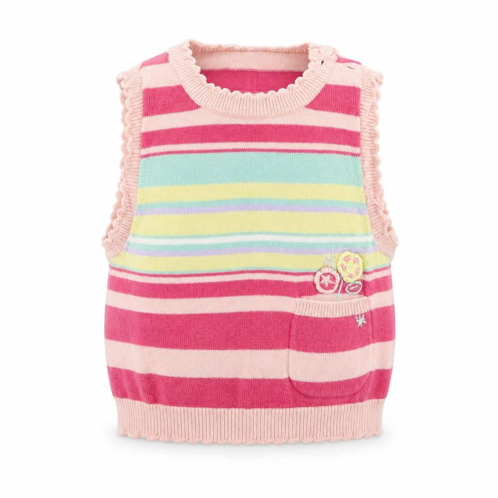 George Baby Multicoloured Striped  Pullover Jumper Size 6-9 Months